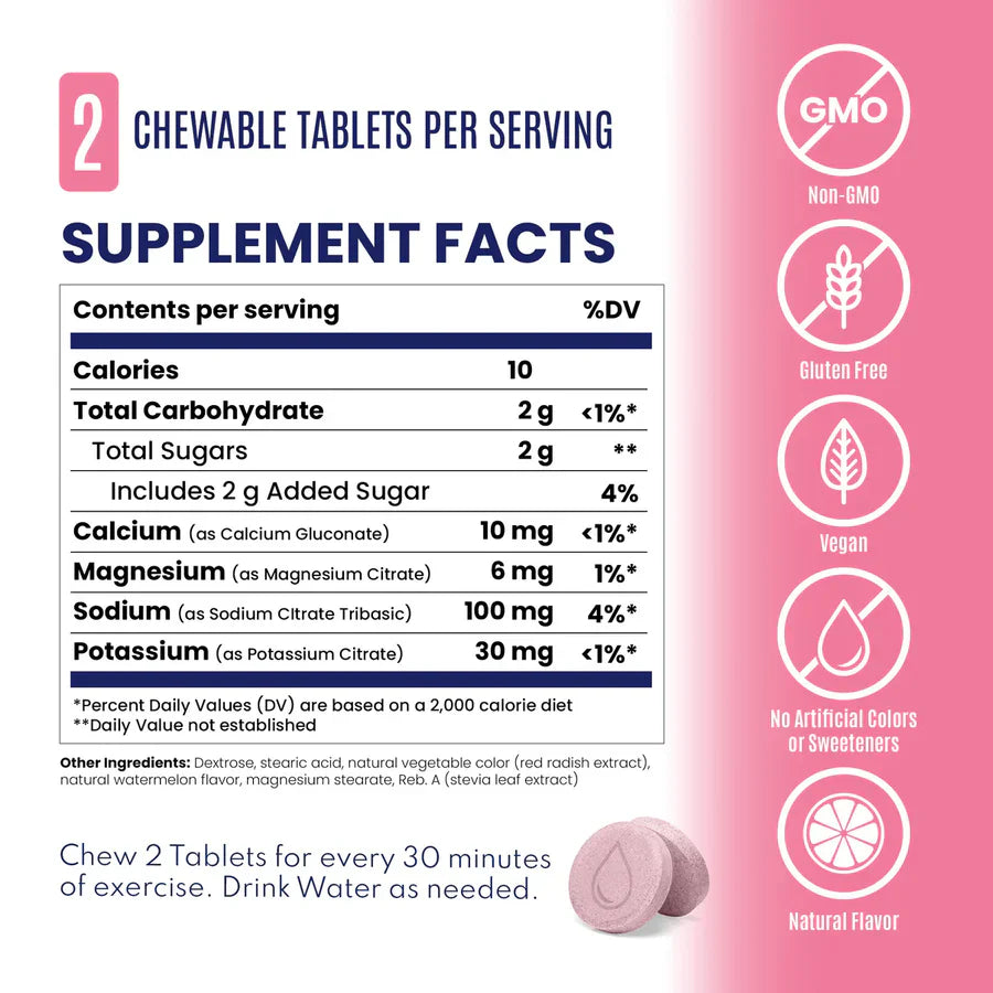 SaltStick FastChews Watermelon