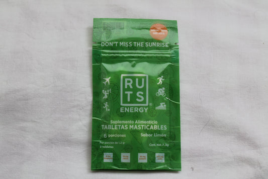 RUTS SACHET 6 DOSIS ELECTROLITOS MASTICABLES LIMA LIMÓN