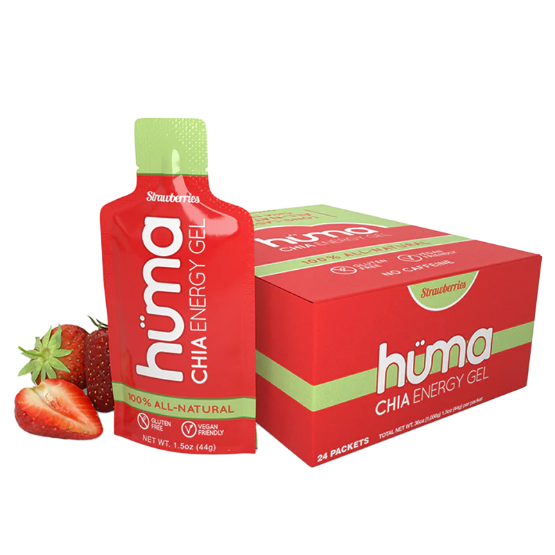 Huma Chia Energy Gel Strawberries