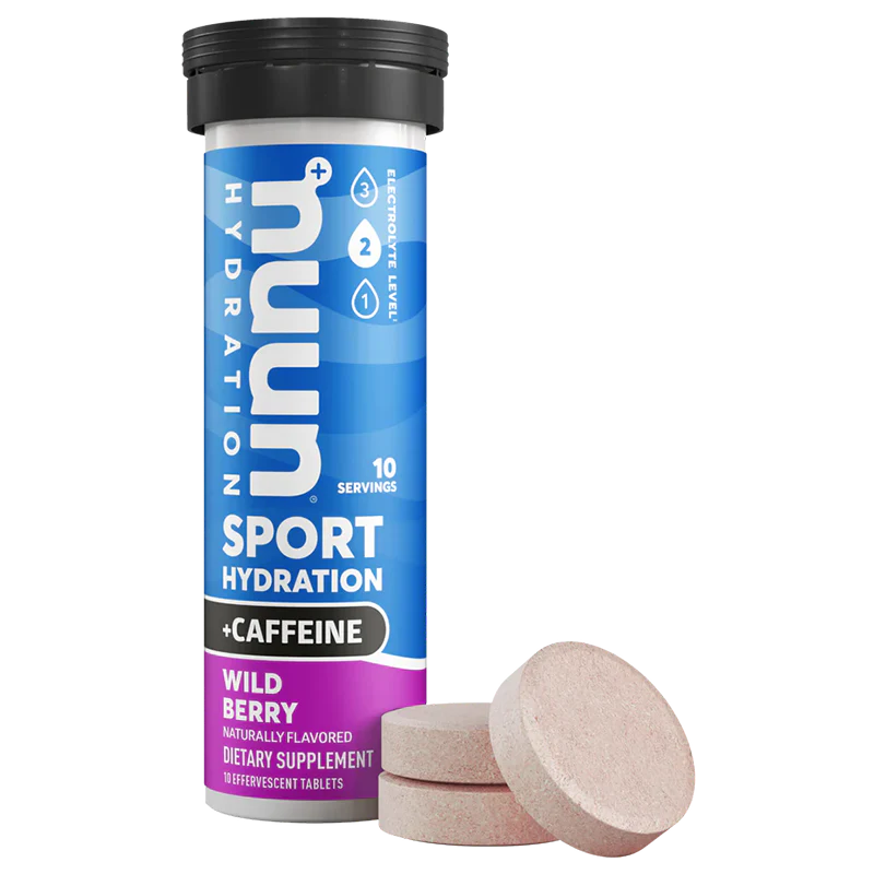 Nuun Sport Hydration + Caffeine Wild Berry